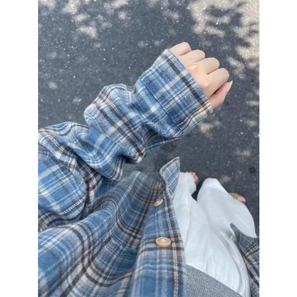 Damen lässige Karottenjeans mit weitem Bein und Oversized-Hemd Heidi-Mode - Image 6