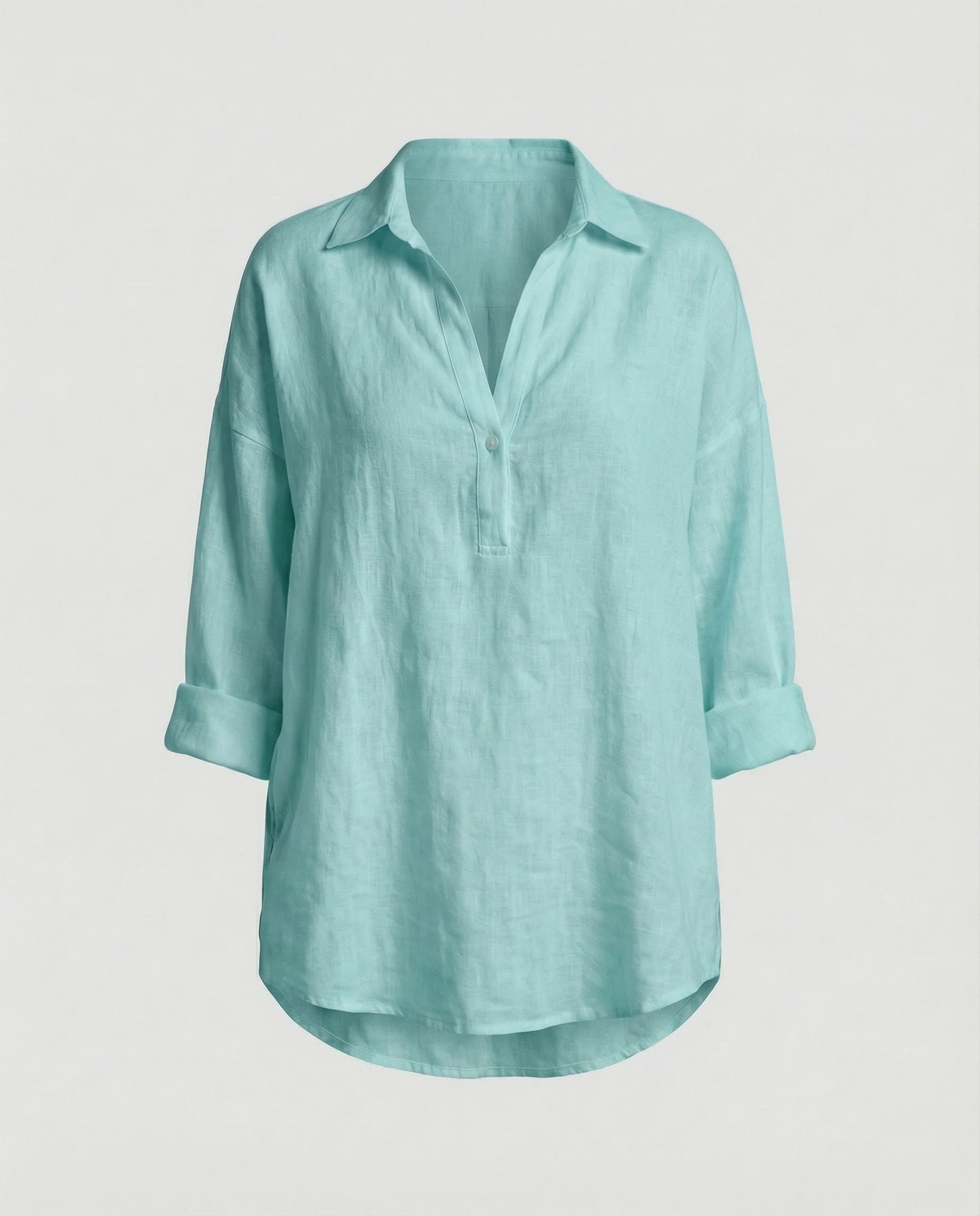 Leinenbluse Damen mit Knopfleiste - Image 13