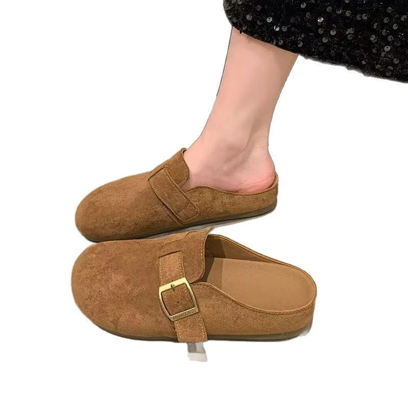 Damen Lässige Mokassins mit verstellbarem Schnallenverschluss Heidi Mode - Image 5