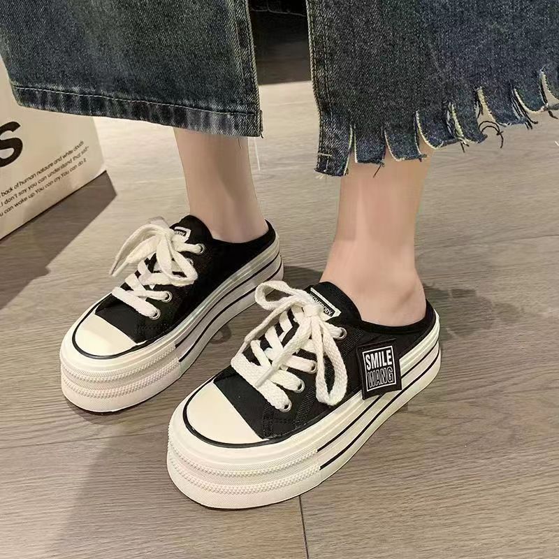 Damen lässige Plattform-Sneaker mit modischem Obermaterial und bequemer Dämpfung Heidi Mode - Image 2