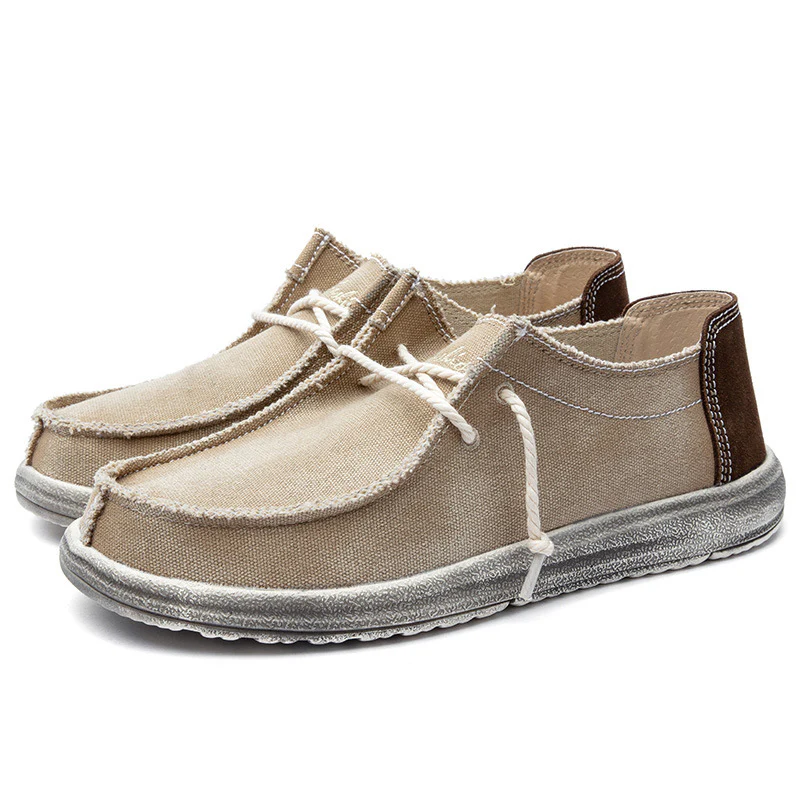 Damen lässige Segelschuhe aus strapazierfähigem Denim-Material Heidi Mode - Image 5