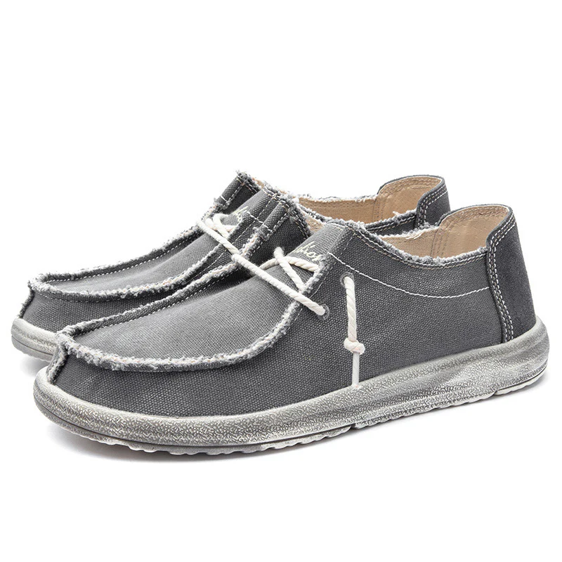 Damen lässige Segelschuhe aus strapazierfähigem Denim-Material Heidi Mode - Image 9