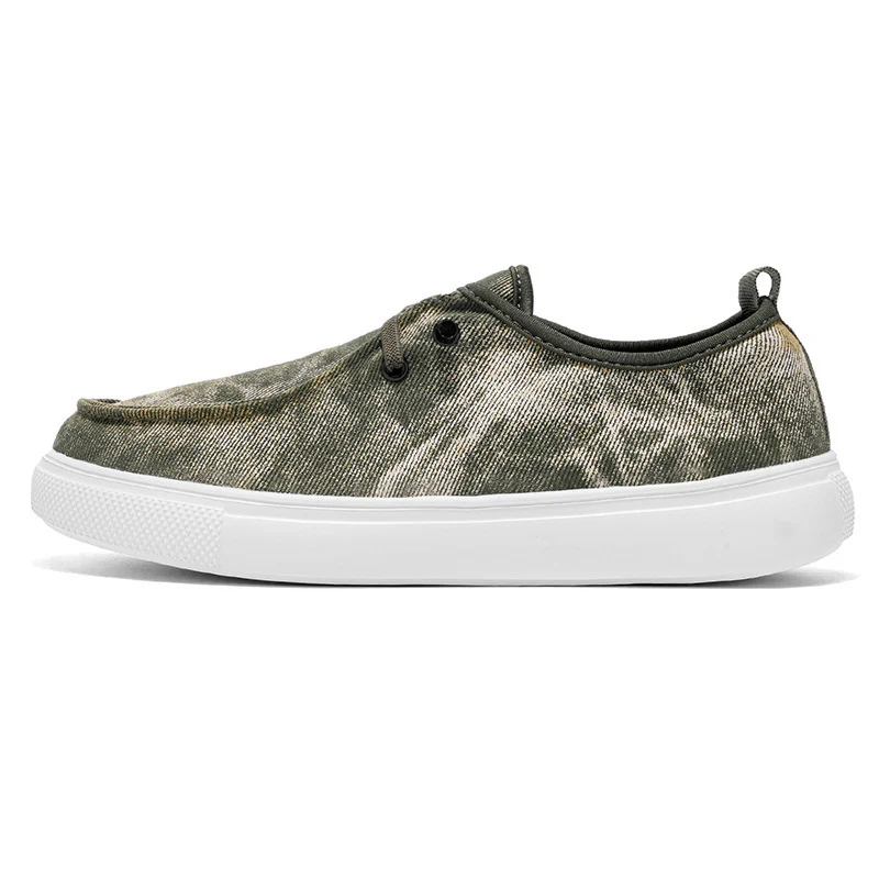 Damen lässige Slip-On Sneakers aus atmungsaktivem Denim mit elastischem Einschlupf Heidi Mode - Image 5