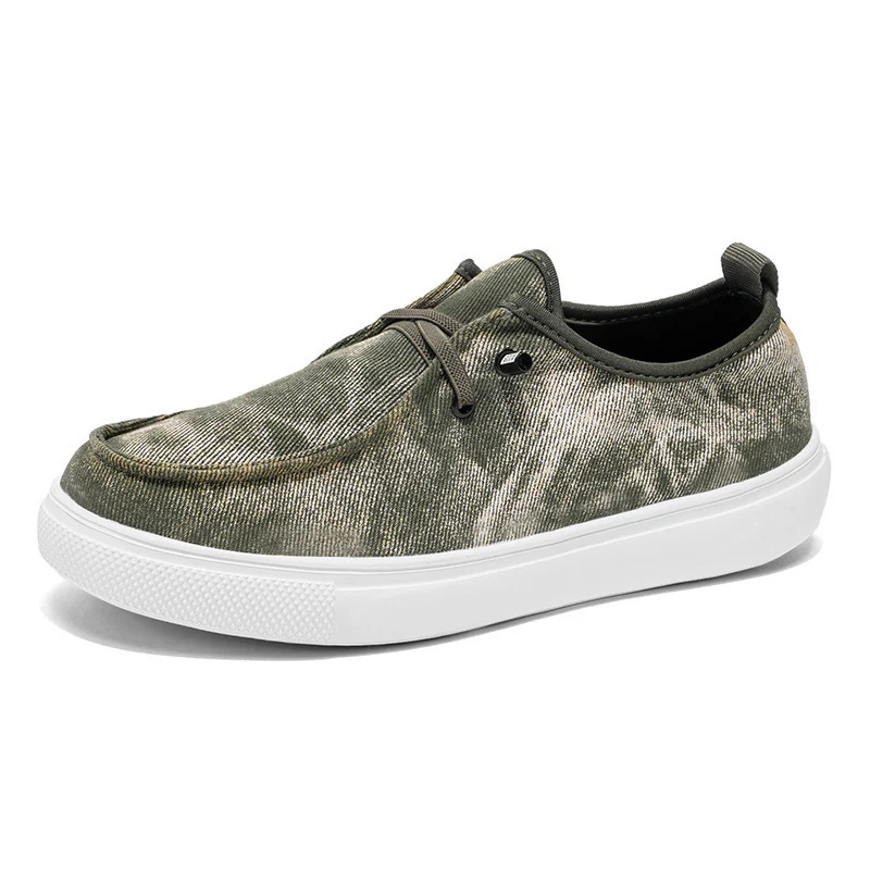 Damen lässige Slip-On Sneakers aus atmungsaktivem Denim mit elastischem Einschlupf Heidi Mode - Image 6