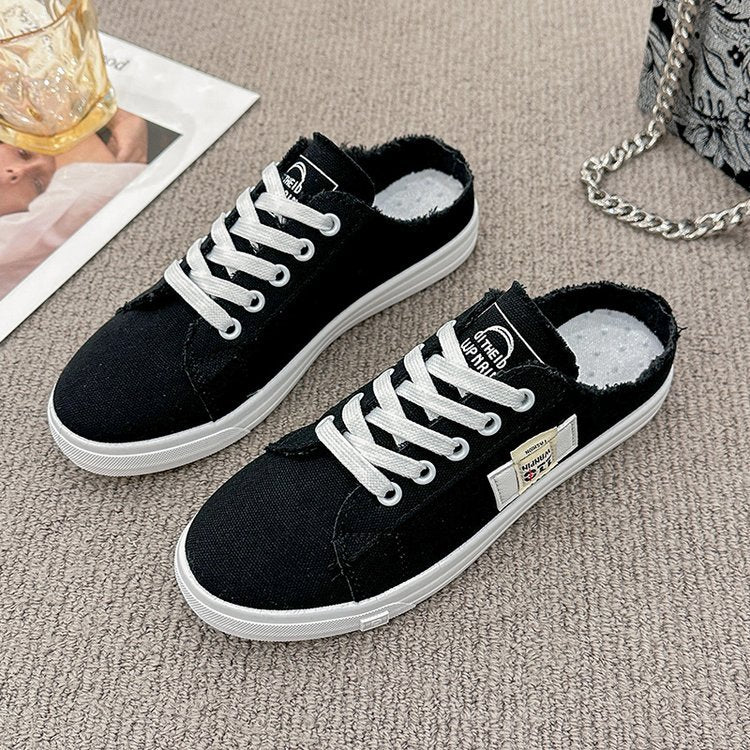 Damen lässige Slip-On Sneakers mit modischen Fransen und atmungsaktiver Sohle Heidi Mode - Image 4