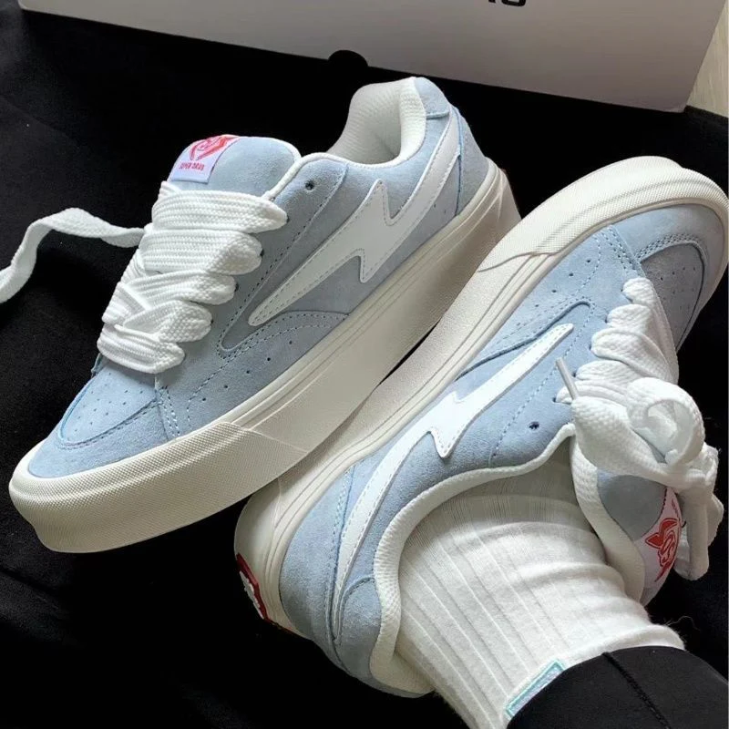 Damen lässige Sneaker aus hochwertigem Wildleder mit dämpfender Sohle Heidi Mode - Image 6