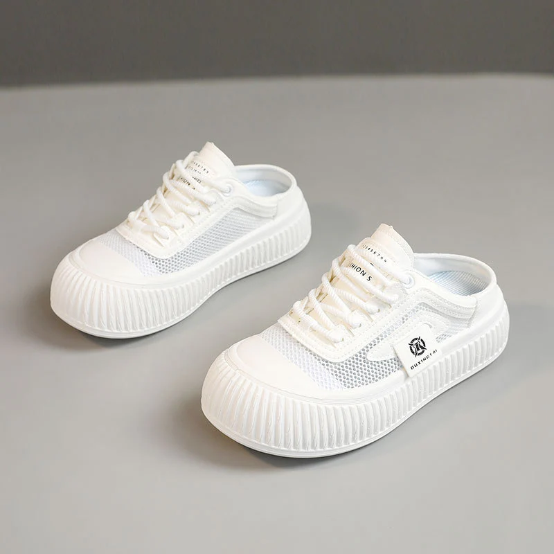 Damen lässige Sneaker mit atmungsaktiver Mesh-Oberfläche und rutschfester Gummisohle Heidi Mode - Image 7