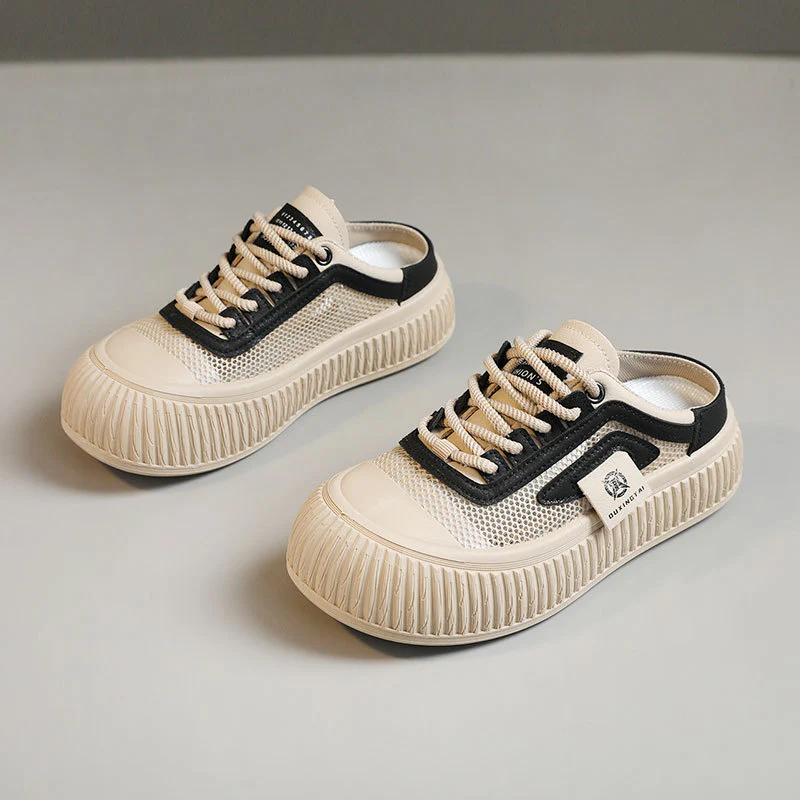 Damen lässige Sneaker mit atmungsaktiver Mesh-Oberfläche und rutschfester Gummisohle Heidi Mode - Image 8