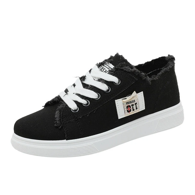 Damen lässige Sneaker mit modischem Used-Look und elastischem Schnürsystem Heidi Mode - Image 5