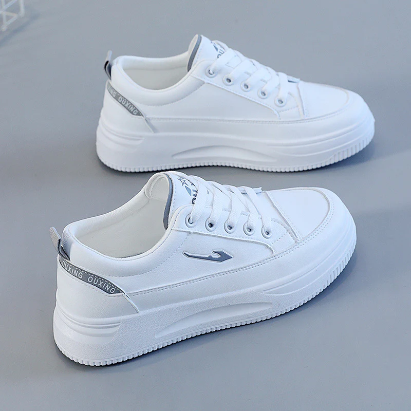 Damen lässige Sneakers mit dämpfendem Fußbett und stylischem Logo Heidi Mode - Image 2
