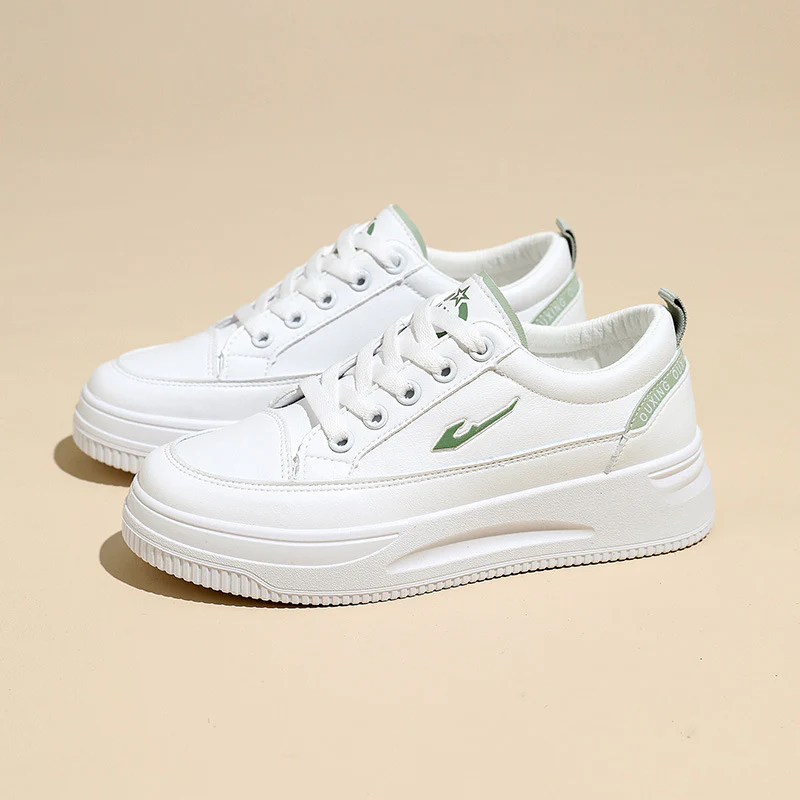 Damen lässige Sneakers mit dämpfendem Fußbett und stylischem Logo Heidi Mode - Image 6