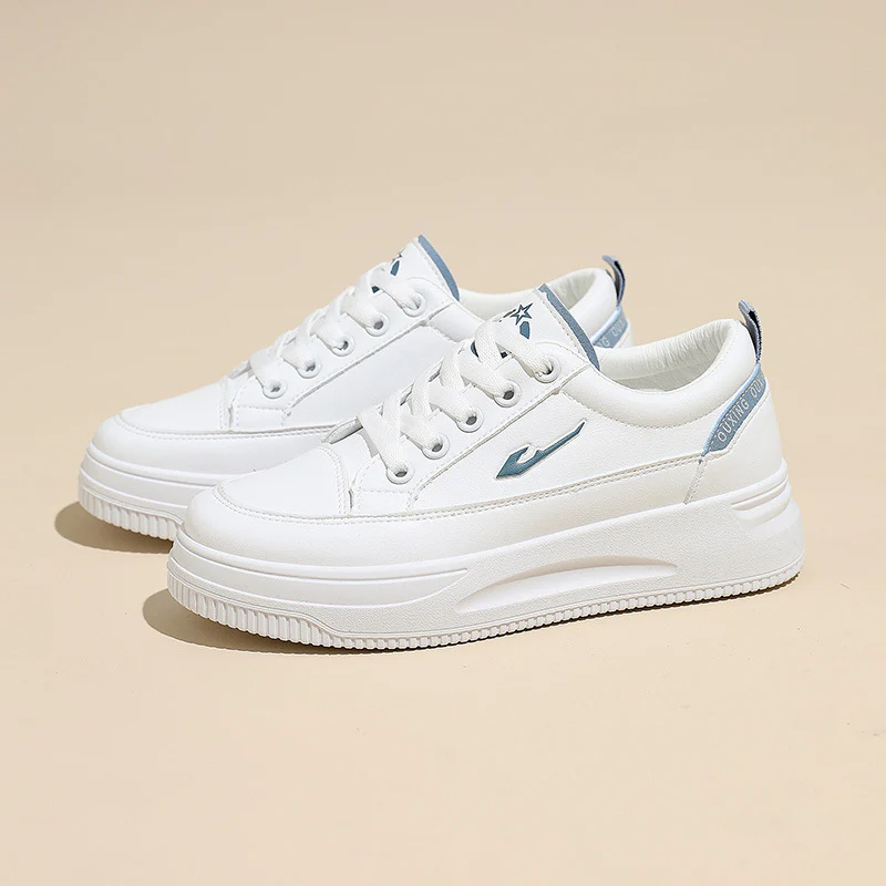 Damen lässige Sneakers mit dämpfendem Fußbett und stylischem Logo Heidi Mode - Image 7