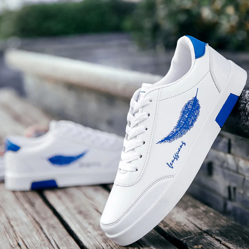 Damen Lässige Sneakers mit einzigartigem Federdesign und rutschfester Sohle Heidi Mode - Image 3