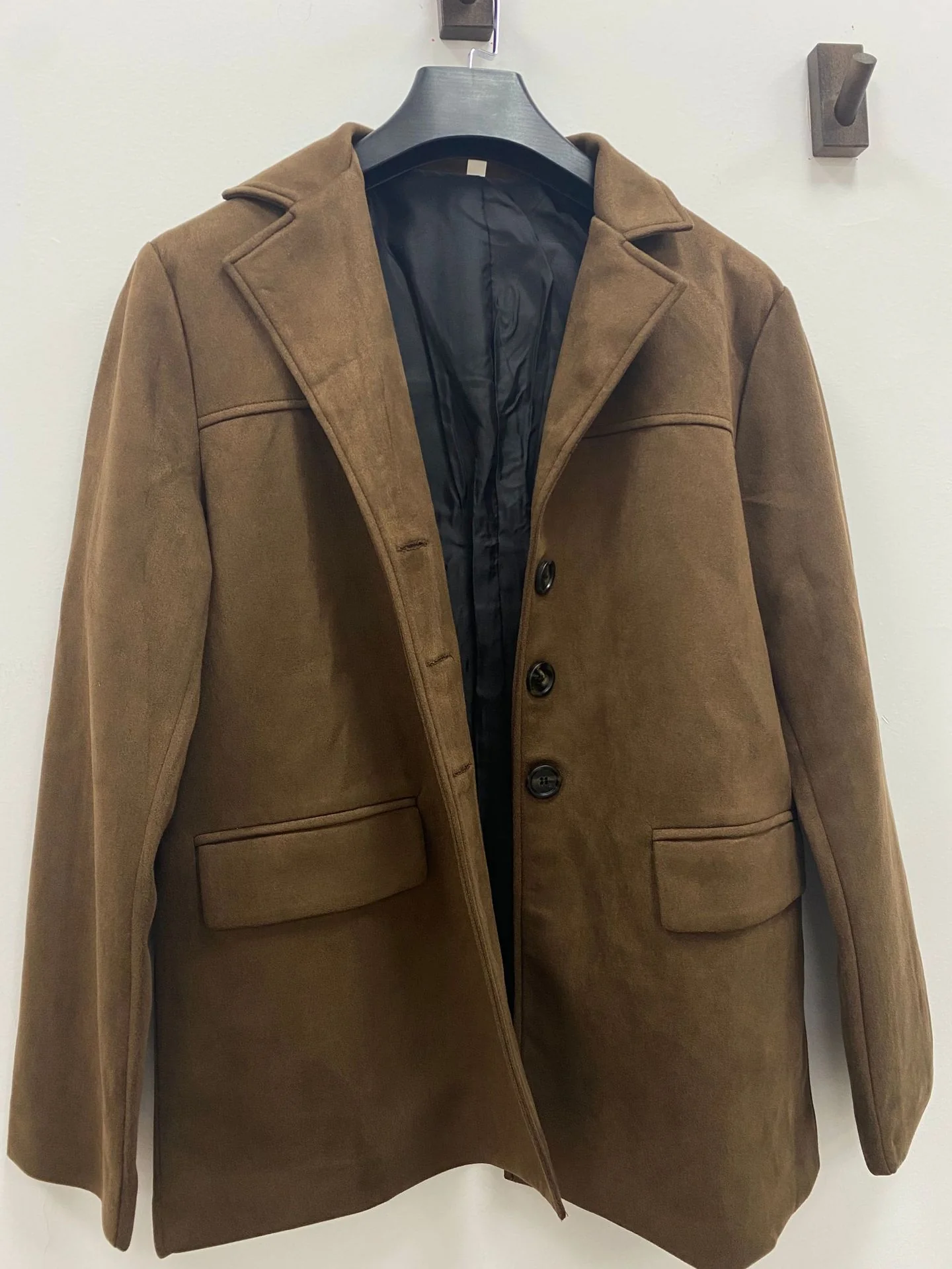 Damen lässige Wildlederjacke mit oversized Schnitt Heidi-Mode - Image 8