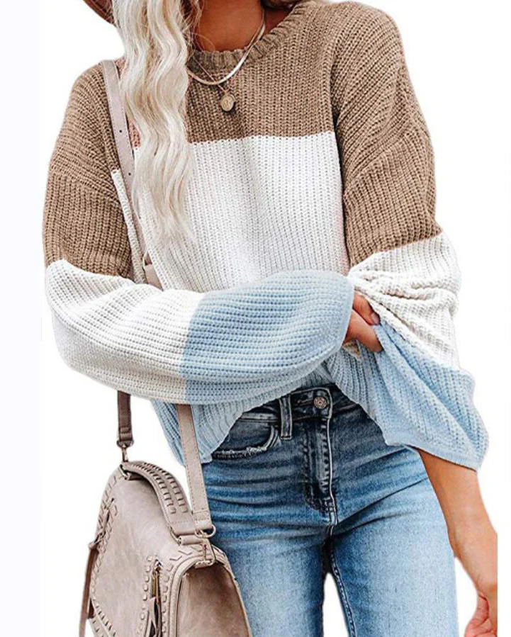 Damen lässiger Strickpullover Heidi-Mode - Image 10