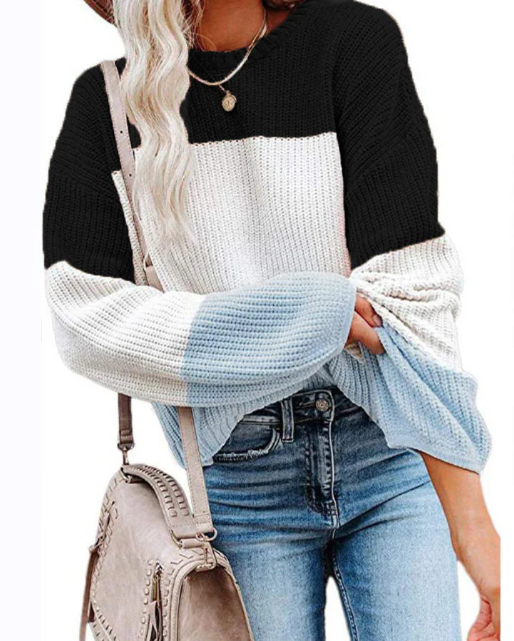 Damen lässiger Strickpullover Heidi-Mode - Image 12