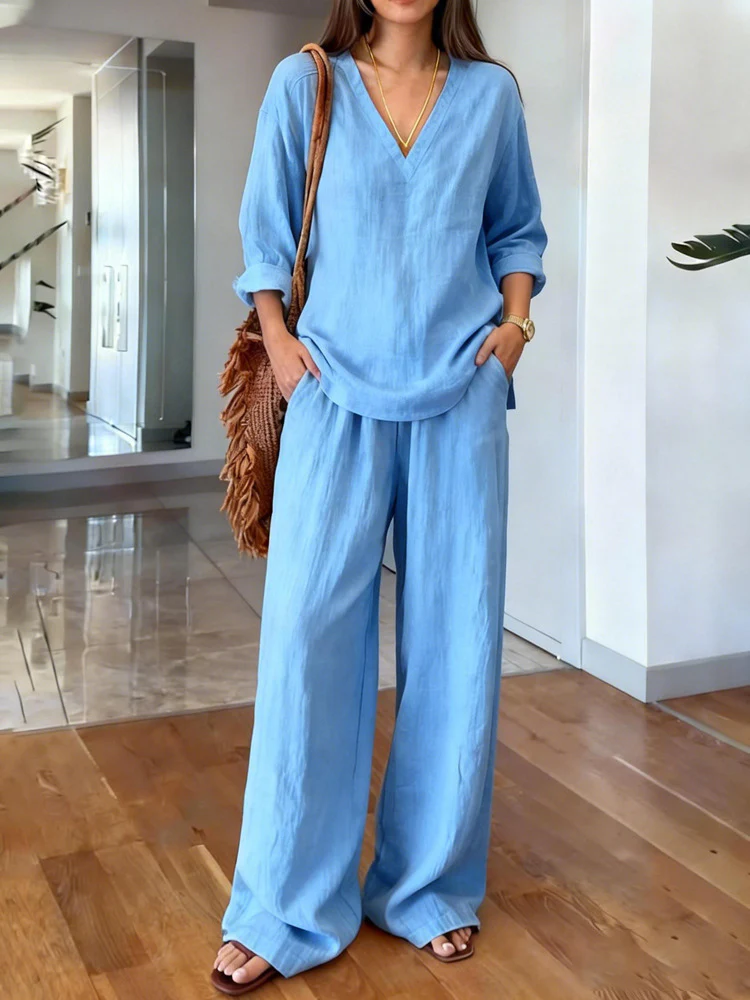 Damen Lässiger und eleganter Lounge-Anzug Heidi-Mode - Image 3