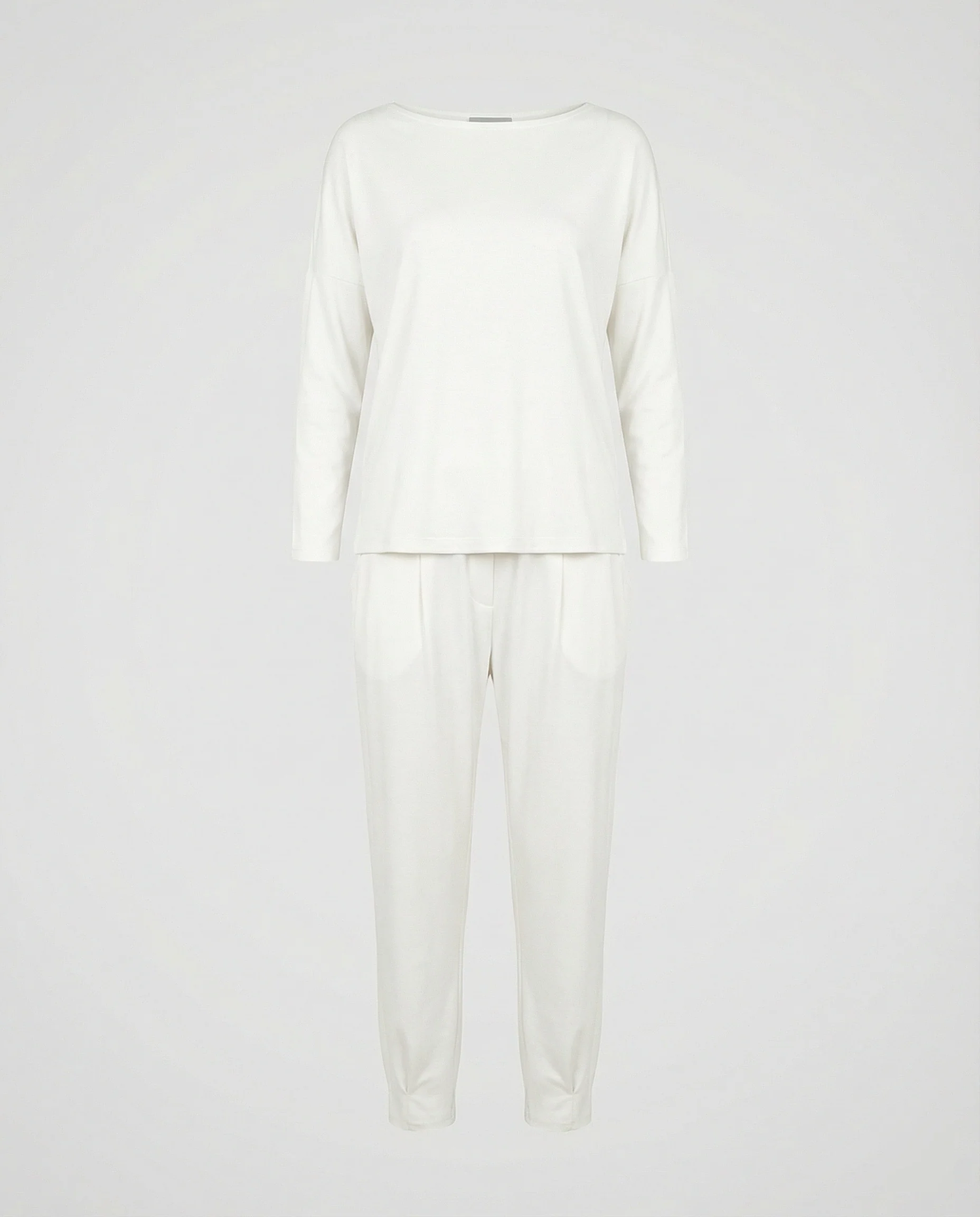 Jogginganzug Damen Lounge-Set mit weiten Ärmeln und Taschen - Image 5