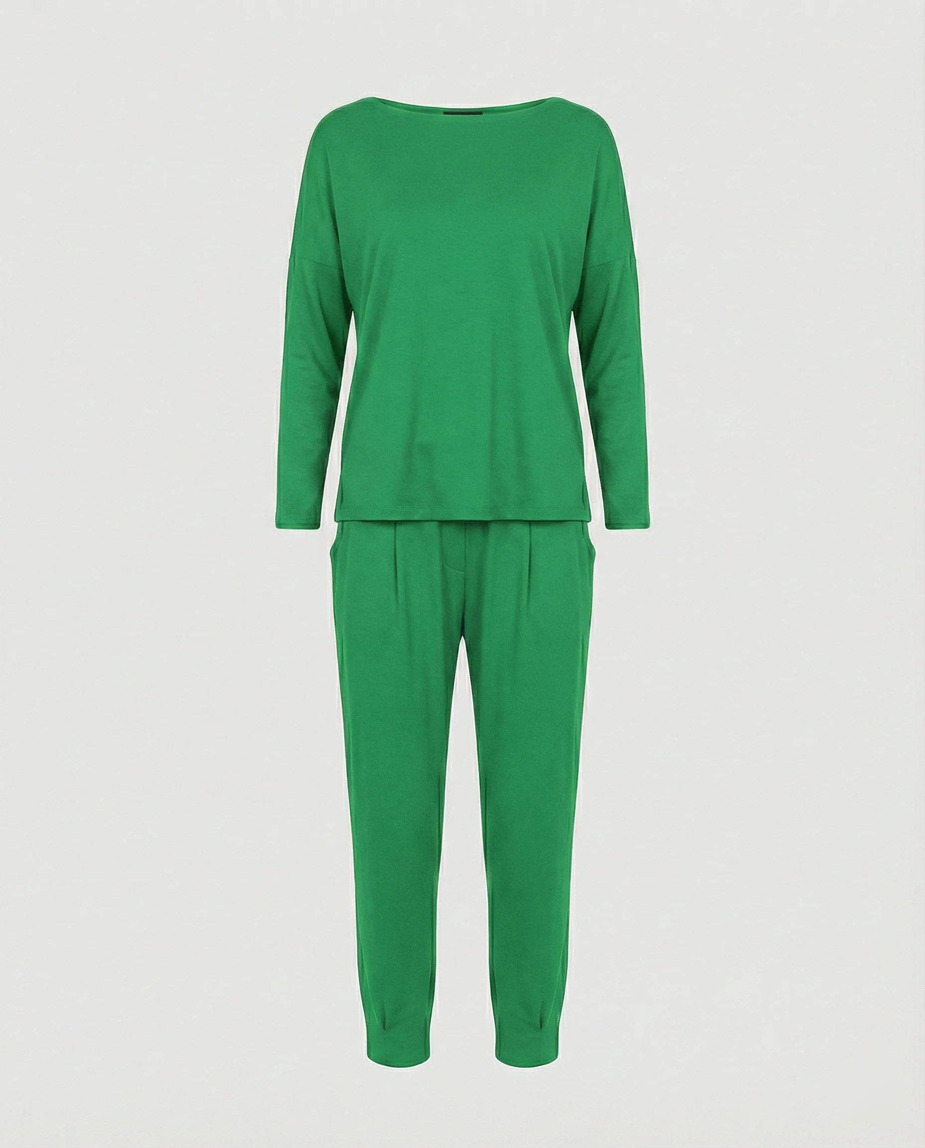 Jogginganzug Damen Lounge-Set mit weiten Ärmeln und Taschen - Image 8