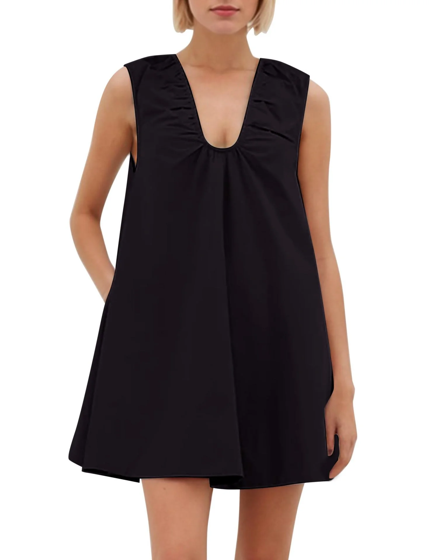 Damen Lässiges Sommerkleid mit Rüschen-Ausschnitt Heidi-Mode - Image 11