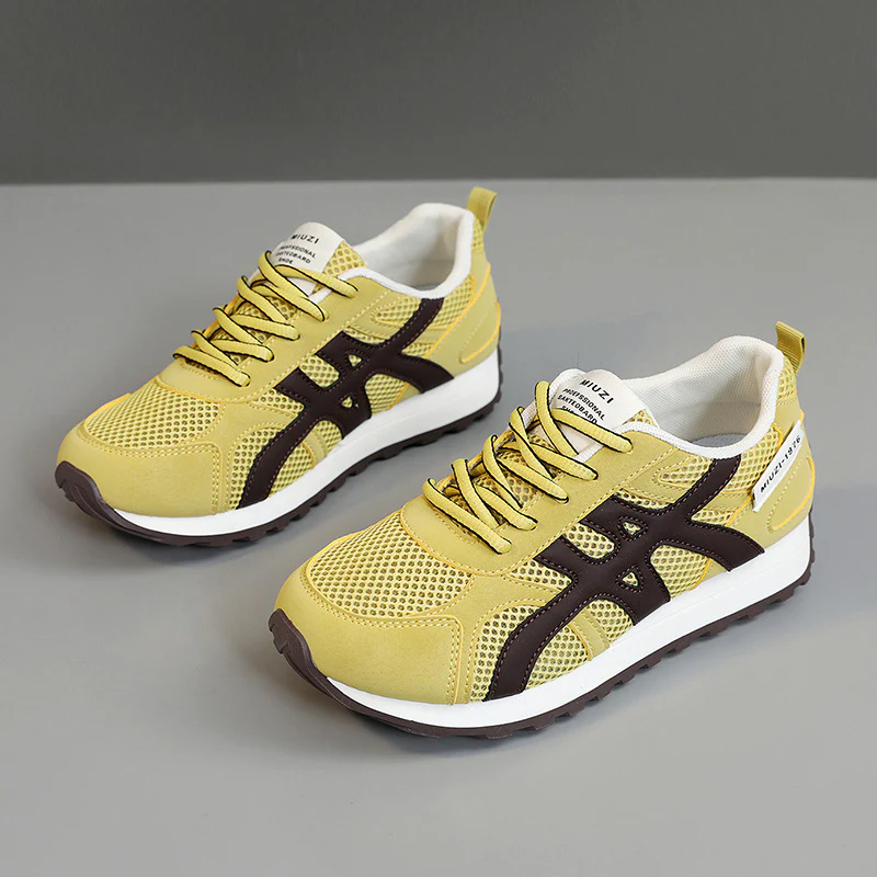 Damen Lauf Sneaker mit atmungsaktivem Mesh-Obermaterial und dämpfender Sohle Heidi Mode - Image 2