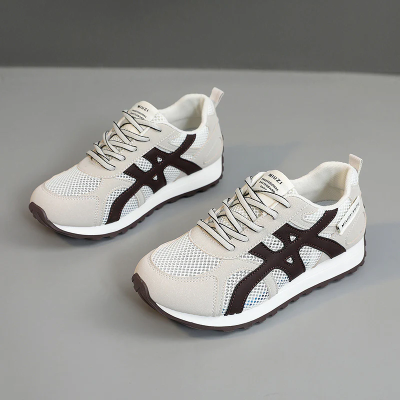 Damen Lauf Sneaker mit atmungsaktivem Mesh-Obermaterial und dämpfender Sohle Heidi Mode - Image 8