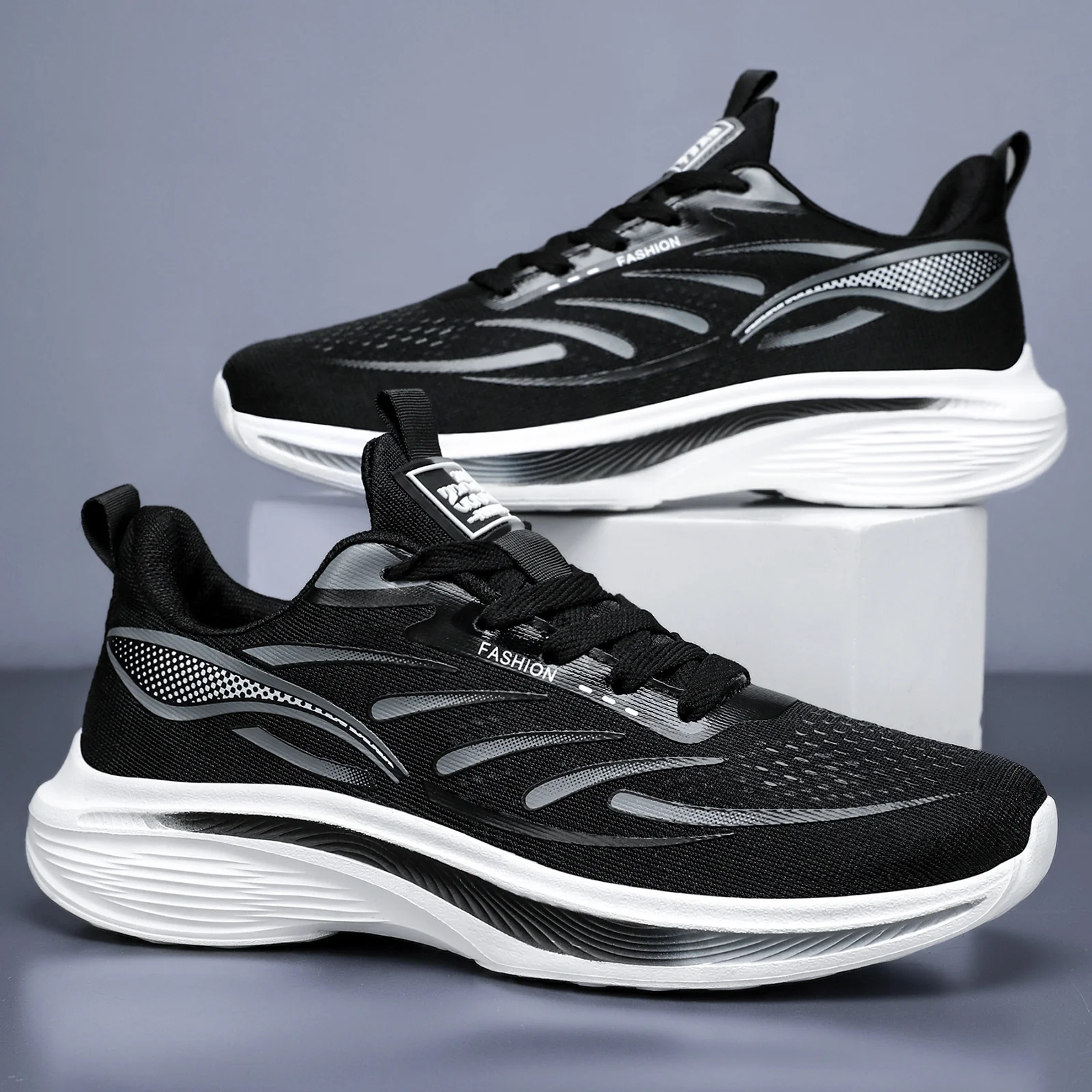 Damen Lauf-Sneaker mit atmungsaktivem Obermaterial und dämpfendem Profil Heidi Mode - Image 2