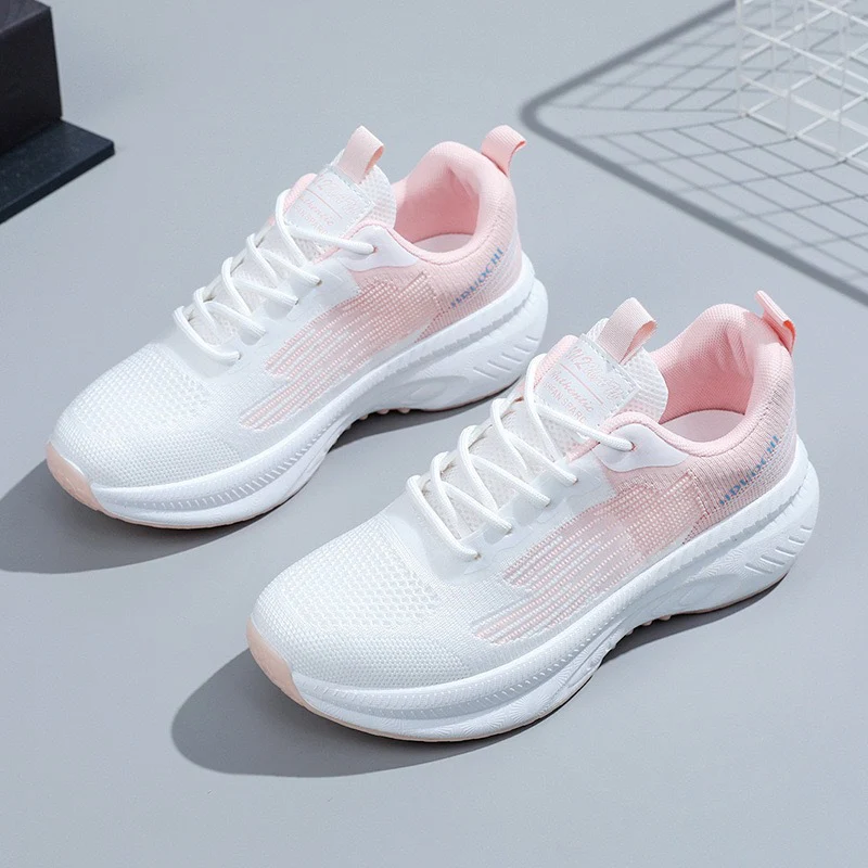 Damen Lauf-Sneaker mit atmungsaktiver Mesh-Oberfläche und dämpfender Sohle Heidi Mode - Image 7