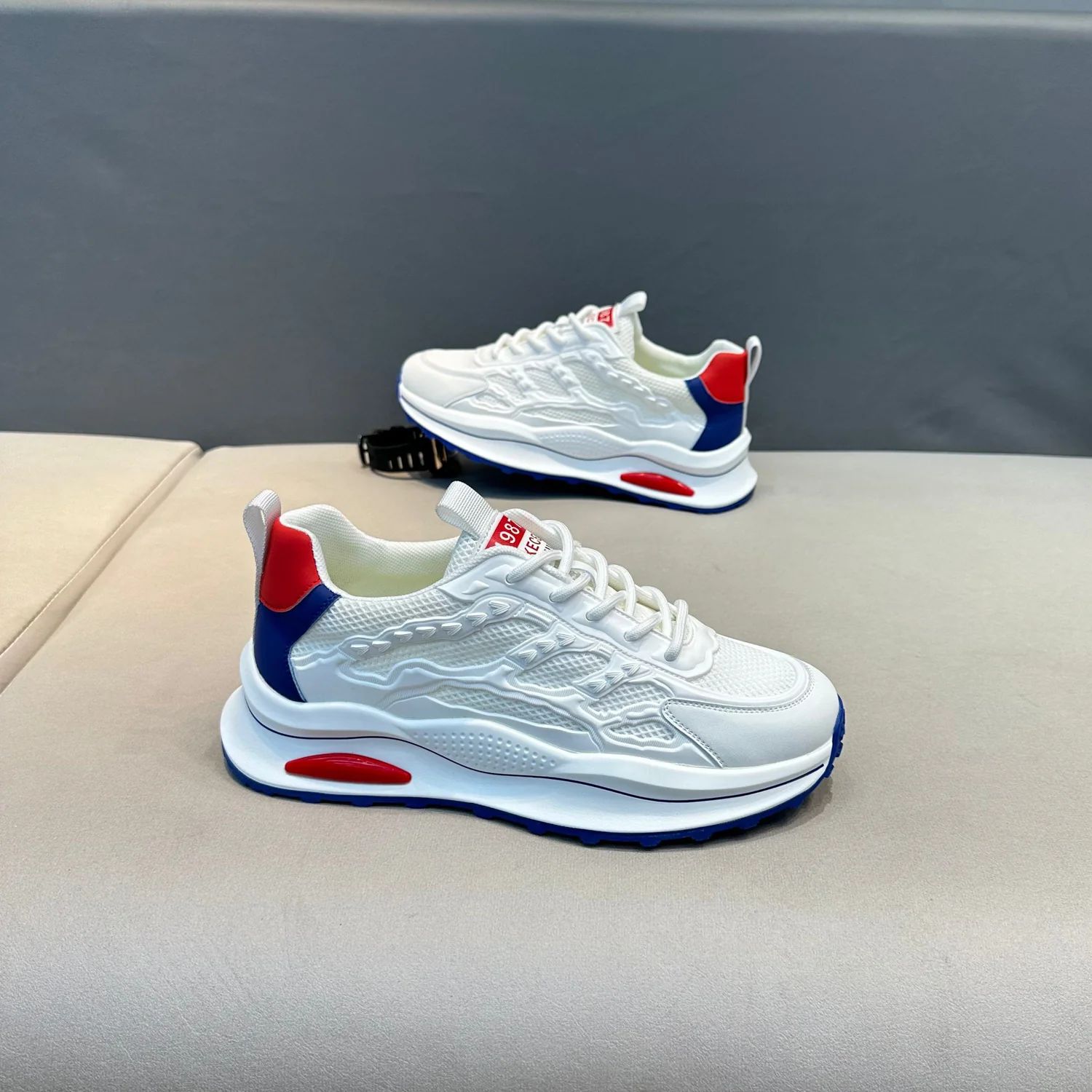 Damen Lauf-Sneaker mit atmungsaktiver Mesh-Oberfläche und dämpfender Sohle Heidi Mode - Image 7