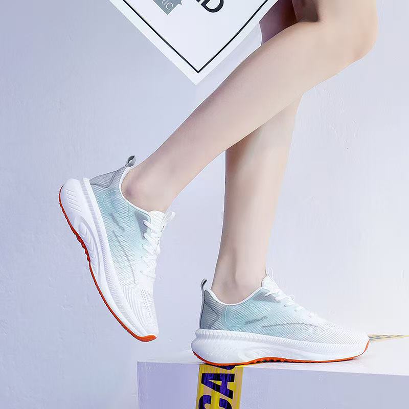 Damen Lauf-Sneakers mit atmungsaktivem Obermaterial und stoßdämpfender Sohle Heidi Mode - Image 3