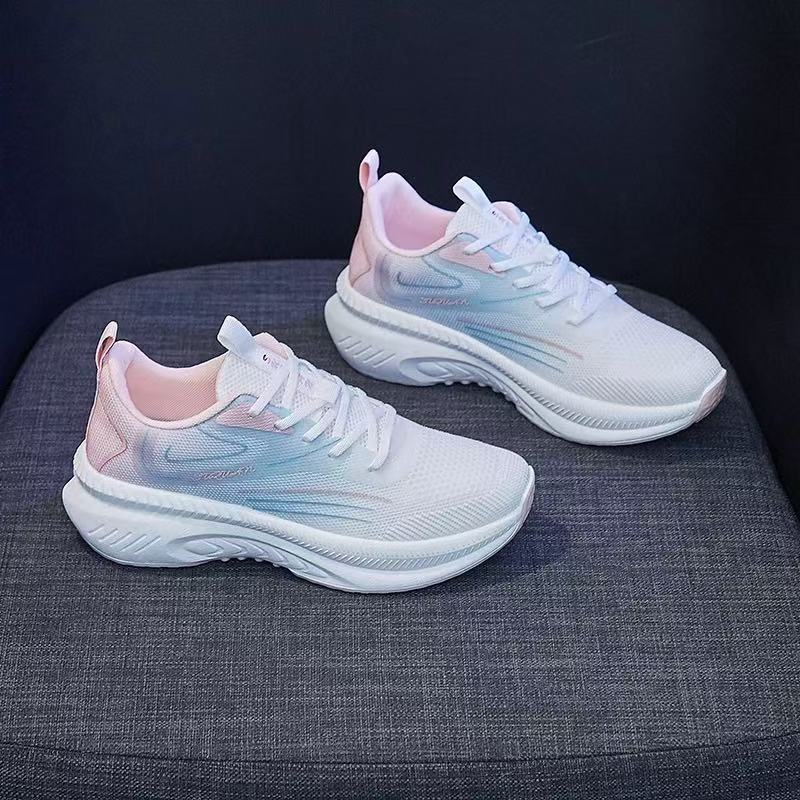 Damen Lauf-Sneakers mit atmungsaktivem Obermaterial und stoßdämpfender Sohle Heidi Mode - Image 6