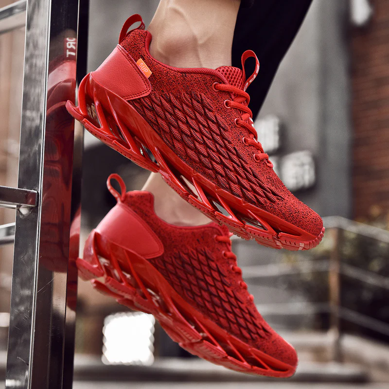 Damen Lauf- und Freizeitschuhe mit atmungsaktivem Obermaterial und rutschfester Sohle Heidi Mode - Image 2