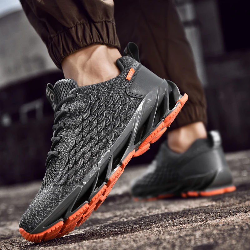 Damen Lauf- und Freizeitschuhe mit atmungsaktivem Obermaterial und rutschfester Sohle Heidi Mode - Image 3