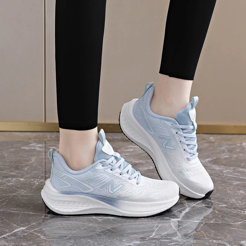 Damen Lauf- und Freizeitschuhe mit atmungsaktiver Mesh-Oberfläche Heidi Mode - Image 3