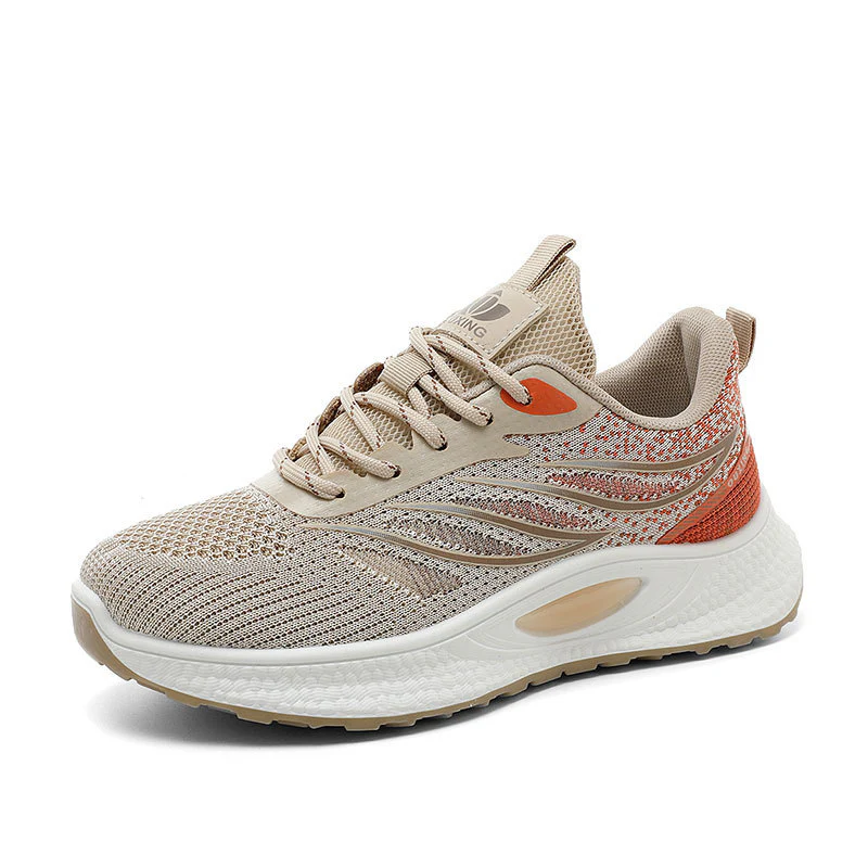 Damen Lauf- und Freizeitsneaker mit atmungsaktiver Oberflächenstruktur und dämpfender Sohle Heidi Mode - Image 5