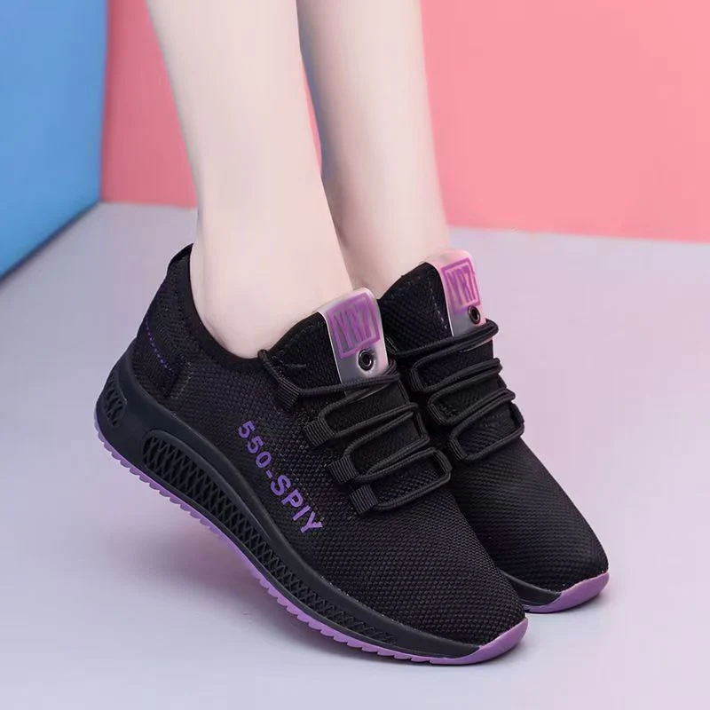 Damen Laufend-dynamische Sneakers mit atmungsaktivem Obermaterial und rutschfester Sohle Heidi Mode - Image 7