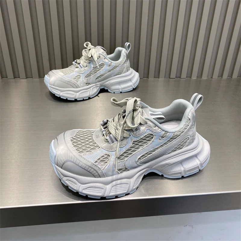 Damen Laufkomfort Sneakers mit atmungsaktiver Netzstruktur und dämpfendem Sohlenprofil Heidi Mode - Image 6