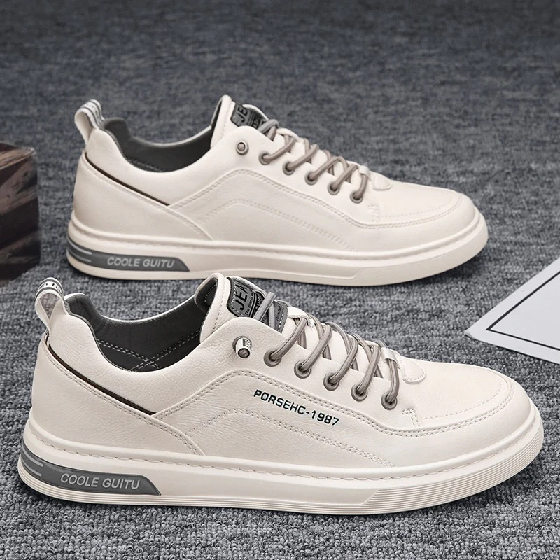 Damen Leder Sneakers mit modischen Akzenten und dämpfendem Sohlenprofil Heidi Mode - Image 7
