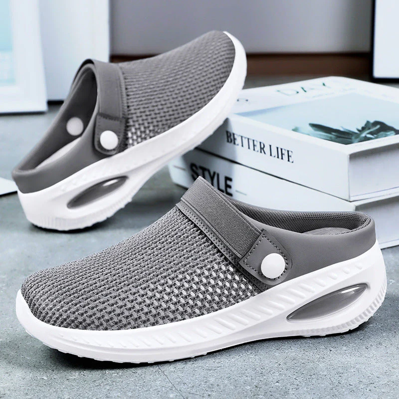 Damen Leichte Clogs mit Atmungsaktivem Obermaterial und Flexiblem Fußbett Heidi-Mode - Image 2