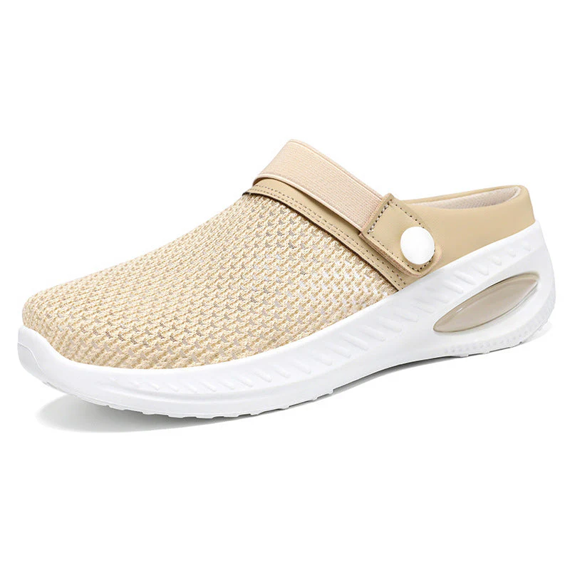 Damen Leichte Clogs mit Atmungsaktivem Obermaterial und Flexiblem Fußbett Heidi-Mode - Image 8