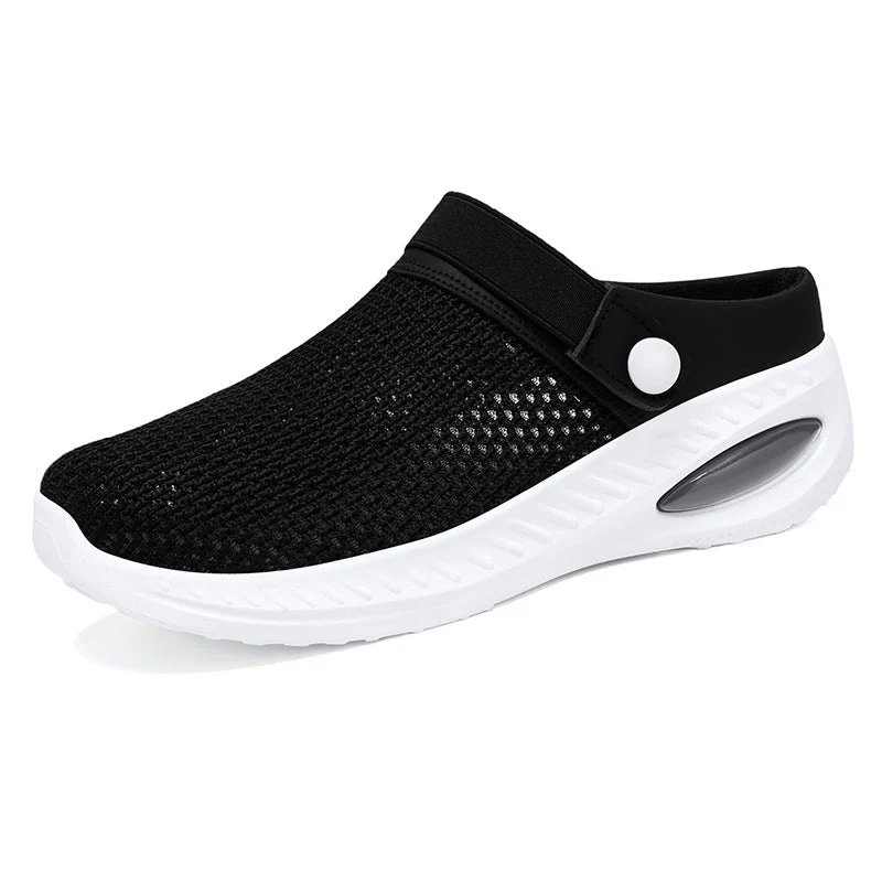 Damen Leichte Clogs mit Atmungsaktivem Obermaterial und Flexiblem Fußbett Heidi-Mode - Image 9