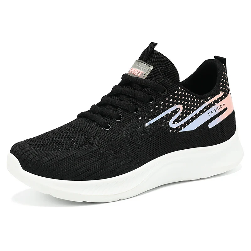 Damen Leichte Fitness-Sneaker mit atmungsaktivem Mesh-Obermaterial und rutschfester Sohle Heidi Mode - Image 5