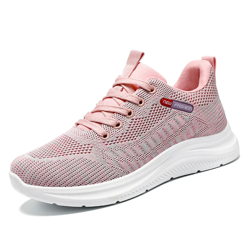 Damen Leichte Fitness Sneakers mit atmungsaktivem Mesh-Obermaterial Heidi Mode - Image 6