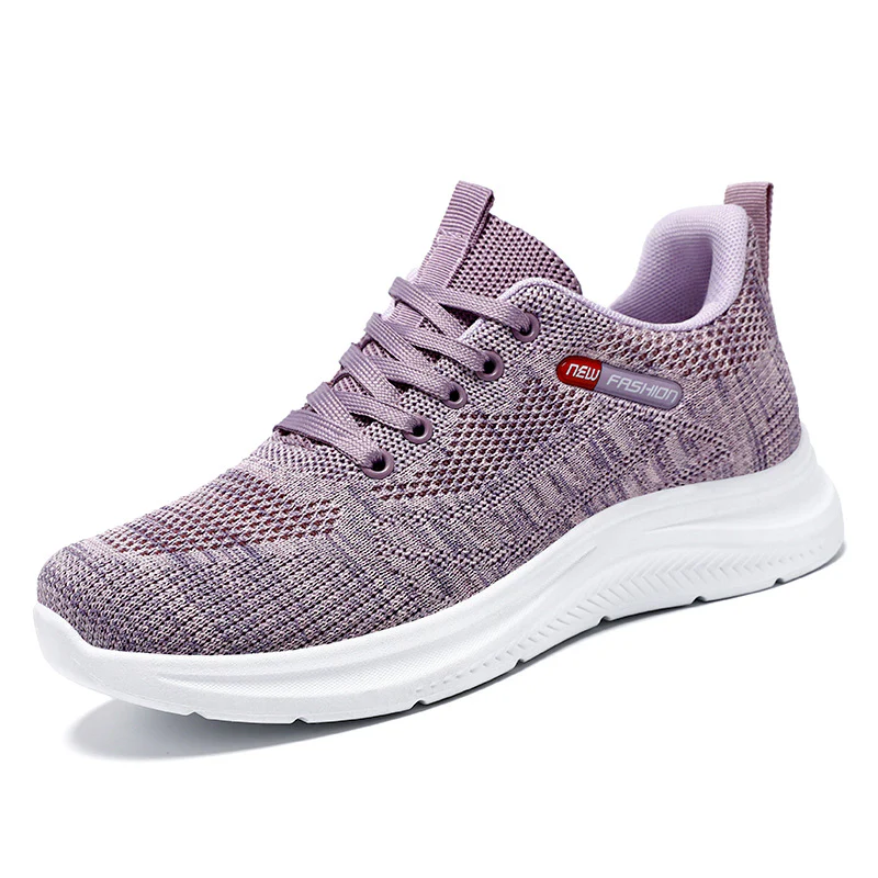 Damen Leichte Fitness Sneakers mit atmungsaktivem Mesh-Obermaterial Heidi Mode - Image 7