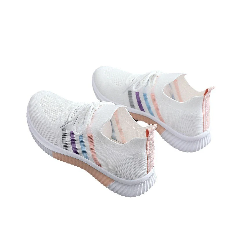 Damen Leichte Freizeit-Sneaker mit atmungsaktiver Mesh-Oberfläche und flexibler Laufsohle Heidi Mode - Image 5