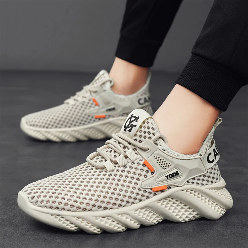 Damen Leichte Lauf-Sneaker mit atmungsaktivem Mesh-Obermaterial und rutschfester Sohle Heidi Mode - Image 2