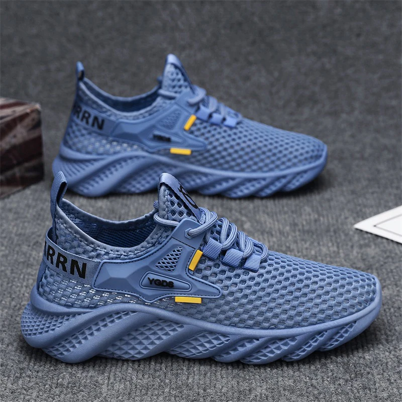 Damen Leichte Lauf-Sneaker mit atmungsaktivem Mesh-Obermaterial und rutschfester Sohle Heidi Mode - Image 6