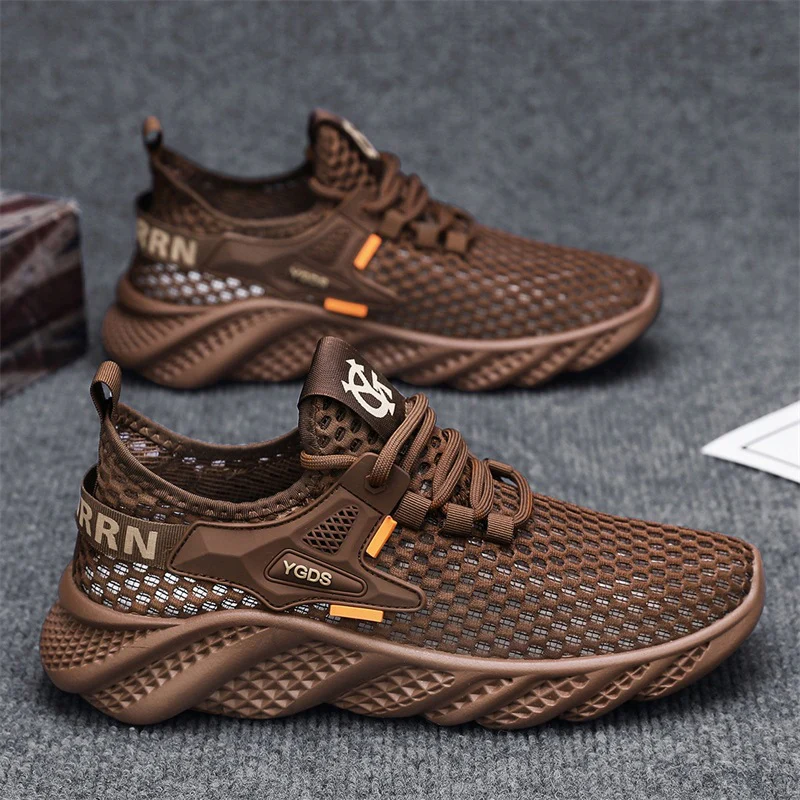 Damen Leichte Lauf-Sneaker mit atmungsaktivem Mesh-Obermaterial und rutschfester Sohle Heidi Mode - Image 8
