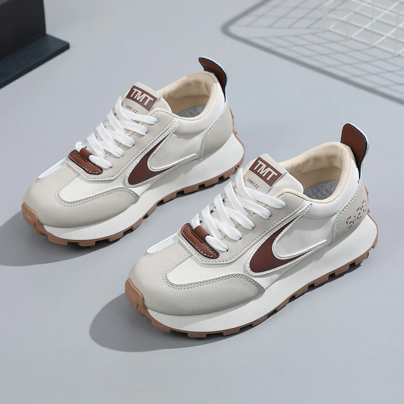 Damen Leichte Lauf-Sneaker mit dämpfendem Sohlenprofil und rutschfester Außensohle Heidi Mode - Image 7