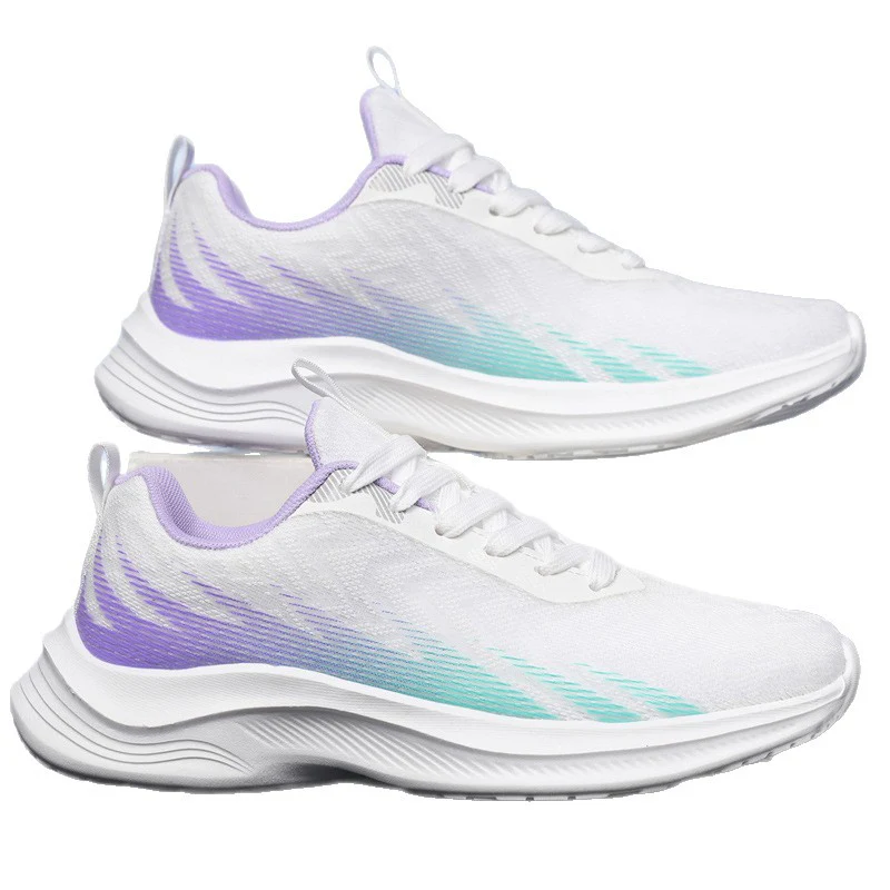 Damen leichte Lauf Sneakers mit atmungsaktiver Oberflächenstruktur Heidi Mode - Image 5